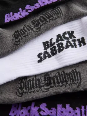 3-pak sorte Sabbath-strømper