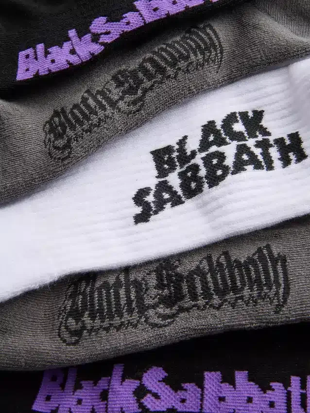 3-pak sorte Sabbath-strømper