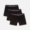 3-pak stribede boxershorts med elastisk linning