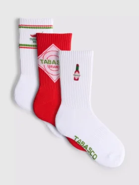 3-pak Tabasco-strømper