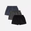 3-pak vævede boxershorts