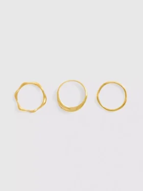 3-pak vandtætte ringe i blandet design