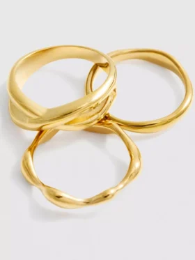 3-pak vandtætte ringe i blandet design