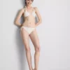 3D-blomstret trekantet bikinitop
