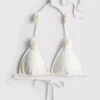 3D-blomstret trekantet bikinitop