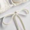 3D-blomstret trekantet bikinitop