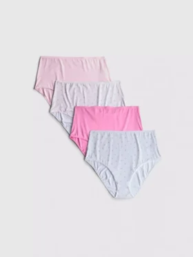 4-pak mikrofiber-underbukser