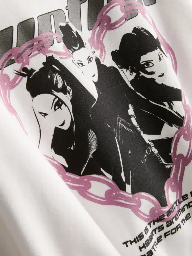 5-15 år | K-pop Demon Hunters-sweatshirt