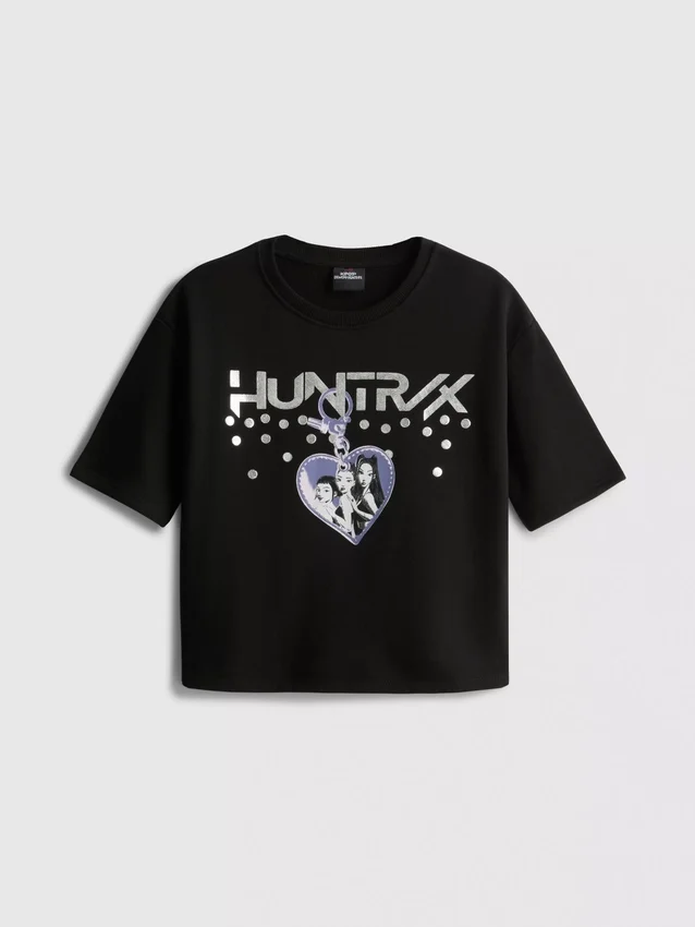 5-15 år | K-Pop Demon Hunters T-shirt med bred pasform
