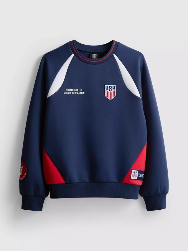 5–15 år | USA-fodbold-sweatshirt
