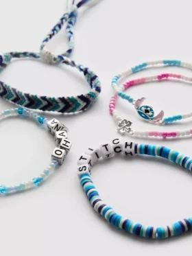 5-pak Disney Stitch-armbåndsæt