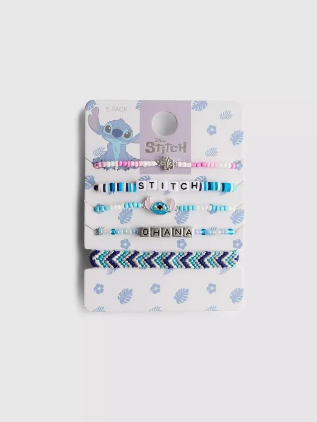 5-pak Disney Stitch-armbåndsæt