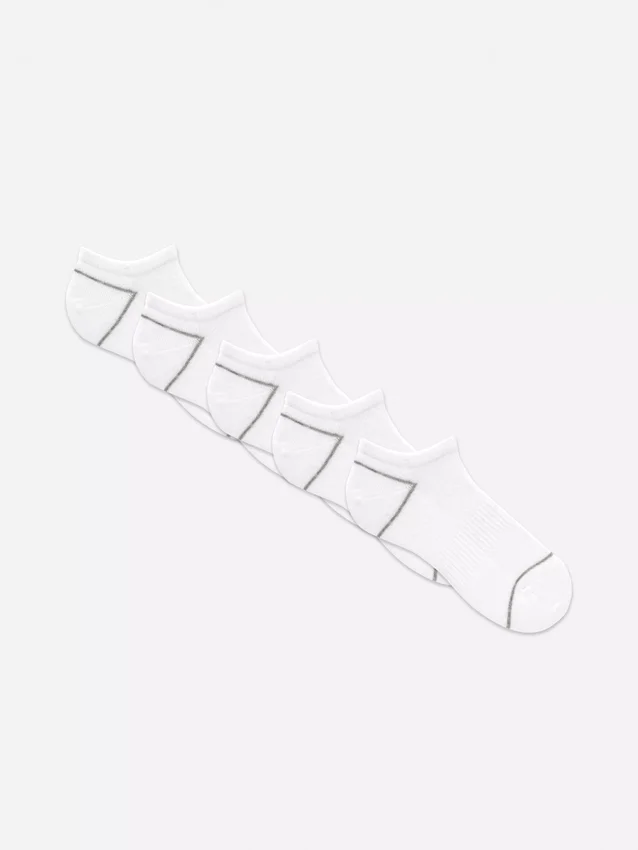 5-pak frottésneakerstrømper