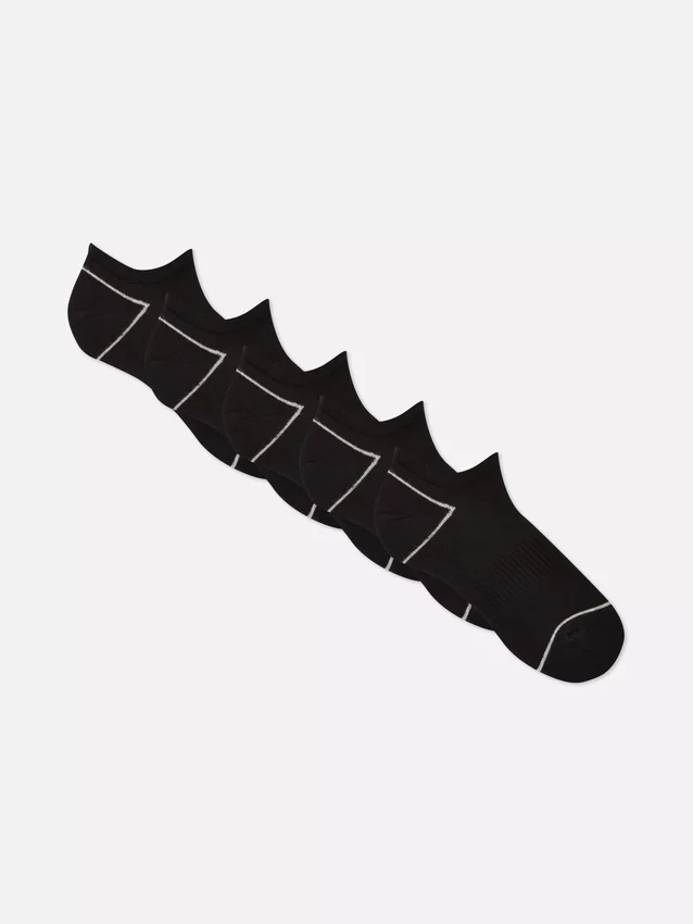 5-pak frottésneakerstrømper