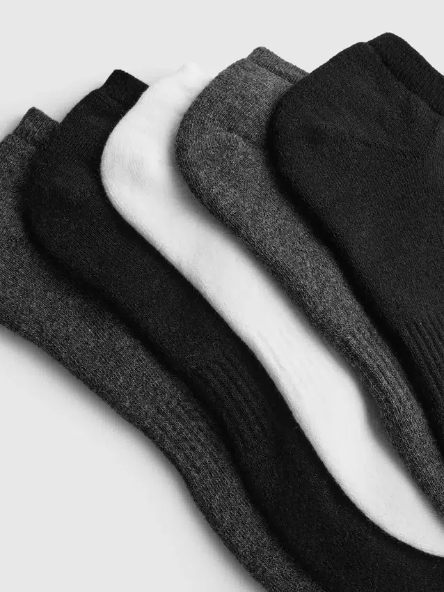 5-pak frottésneakerstrømper