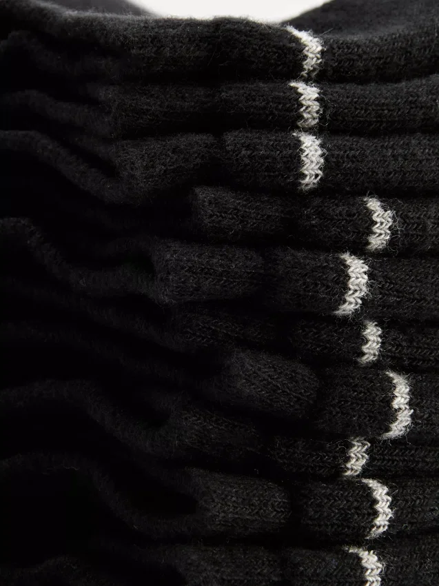 5-pak frottésneakerstrømper