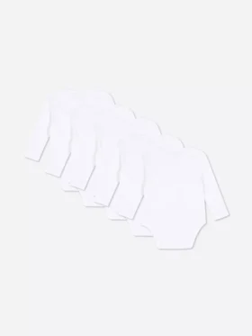 5-pak med uundværlige langærmede bodysuits