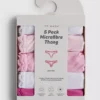 5-pak mikrofiber-g-strenge med blonder
