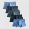 5-pak ribbede premium-boxershorts