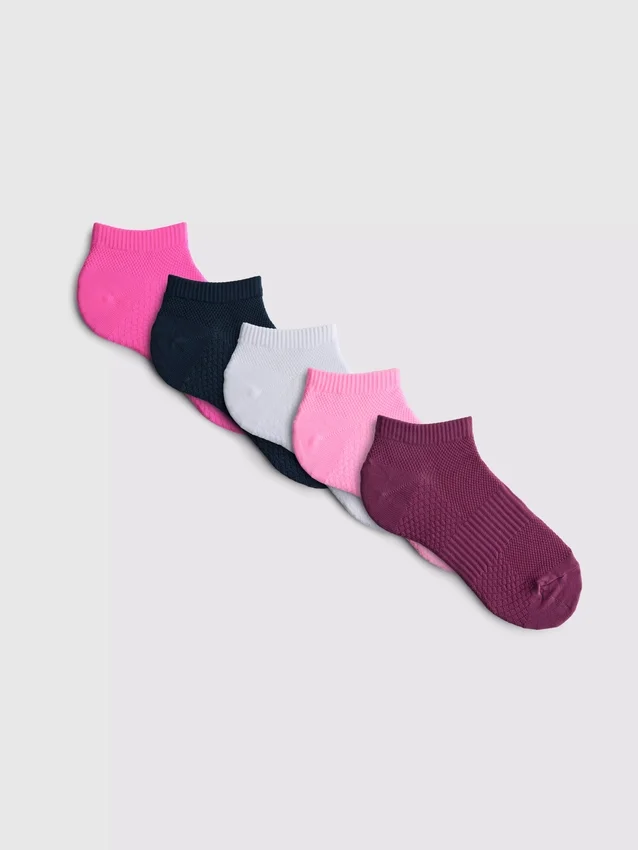 5-pak sports-sneakerstrømper