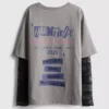 6–15 år | K-pop Demon Hunters langærmet T-shirt med blonder