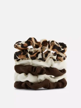 6-pak hårscrunchies
