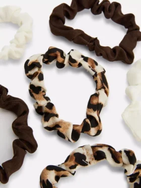6-pak hårscrunchies