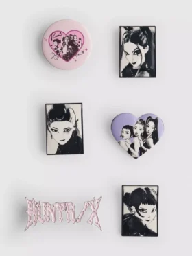 6-pak K-pop Demon Hunters-badges