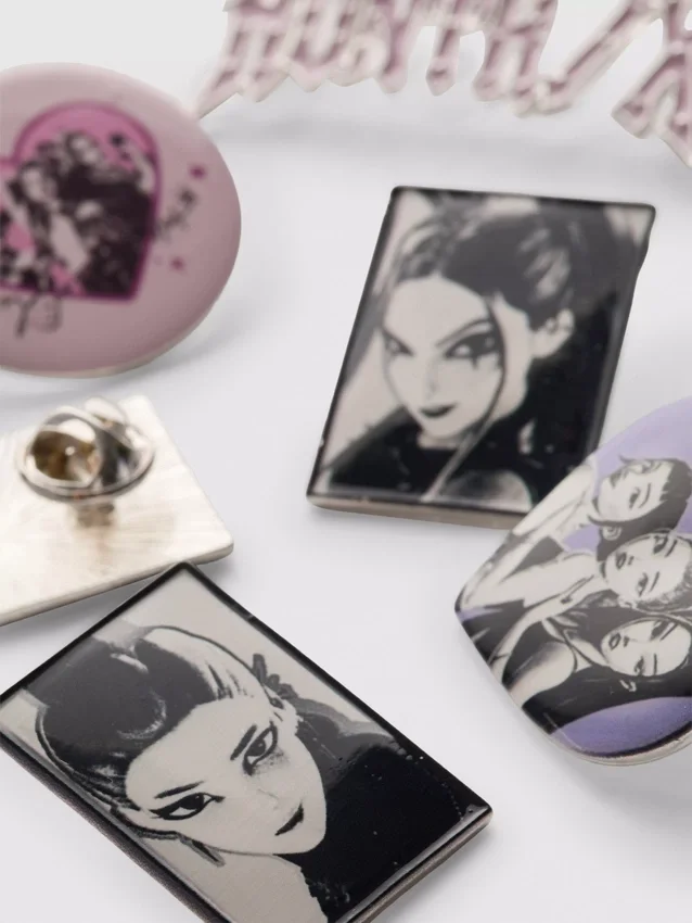 6-pak K-pop Demon Hunters-badges