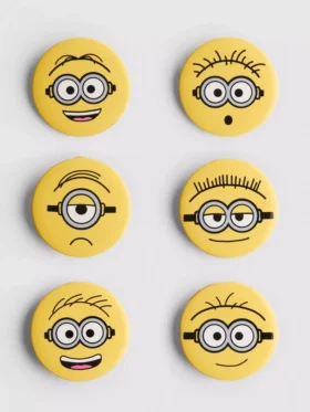 6-pak minions-knapper