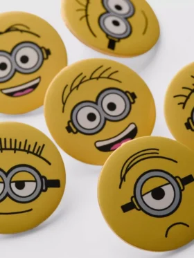 6-pak minions-knapper