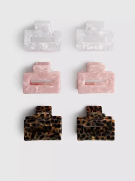 6-pak rektangulære kloklip