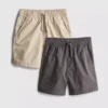 7–15 år | 2-pak shorts med snøre