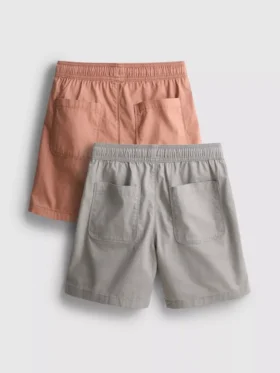 7–15 år | 2-pak shorts med snøre