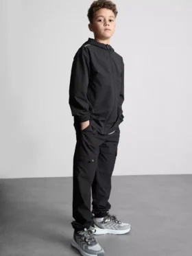 7–15 år | Aktiv hoodie med lynlås
