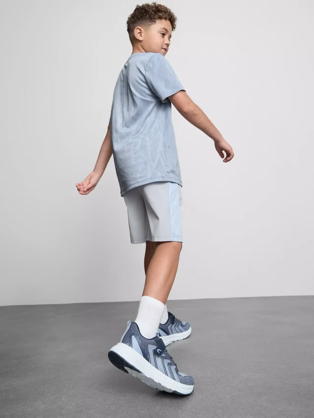 7–15 år | aktiv jacquard-T-shirt