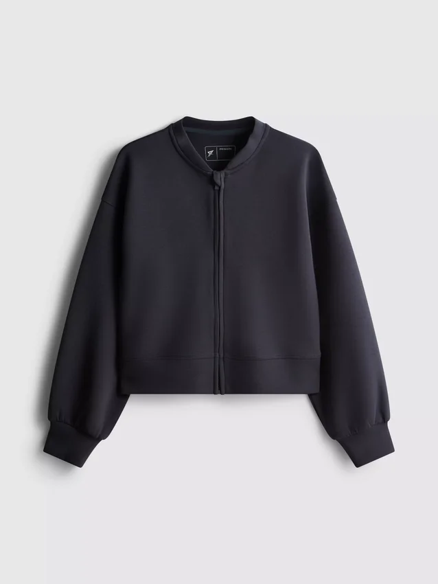 7-15 år | aktiv sweatshirt med lynlås