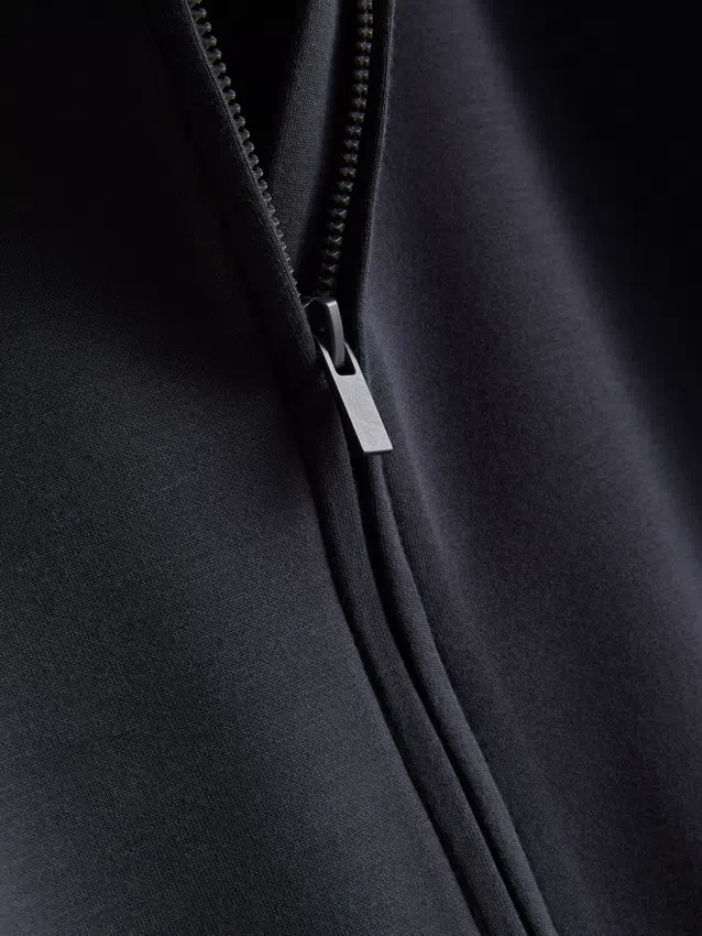 7-15 år | aktiv sweatshirt med lynlås