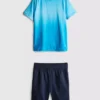 7–15 år | Aktivt sæt med T-shirt og shorts