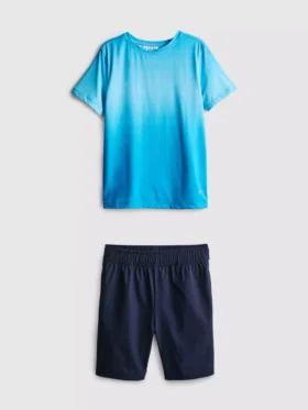 7–15 år | Aktivt sæt med T-shirt og shorts