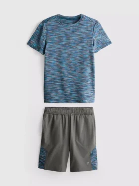 7–15 år | Aktivt sæt med T-shirt og shorts