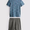 7–15 år | Aktivt sæt med T-shirt og shorts