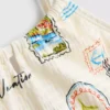 7–15 år | bikini med postkort-print