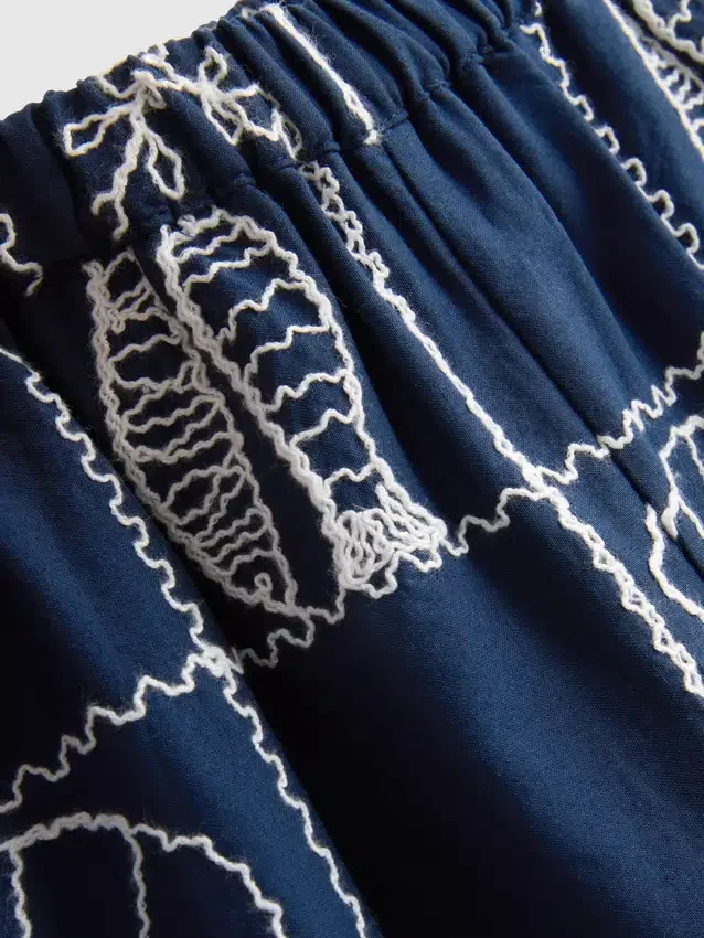 7–15 år | broderede bukser
