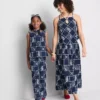 7–15 år | broderet ærmeløs bluse