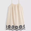 7-15 år | broderet cami-smockkjole