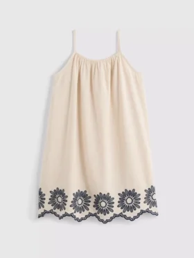 7-15 år | broderet cami-smockkjole
