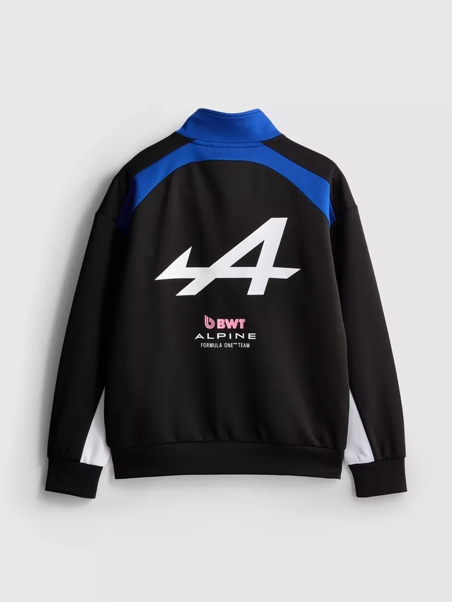 7-15 år | BWT Alpine Formula One Team sweatshirt med lynlås