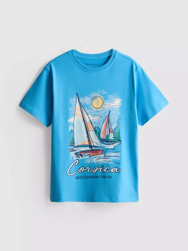 7-15 år | Corsica T-shirt med grafisk print