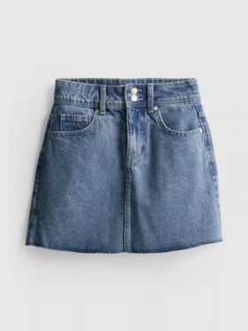 7–15 år | denimnederdel